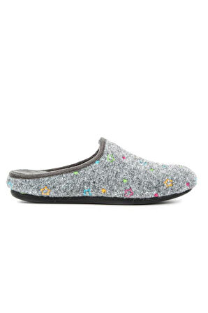 Muya Missy 32907-087 Kadın Kışlık Ev Terliği Gri 36-40 