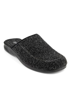 Muya King 37802-086 Erkek Kışlık Ev Terliği Füme 40-45 