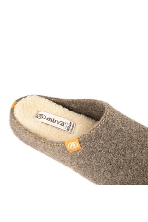Muya Smil 36800-004 Erkek Kışlık Ev Terliği Kahve 40-45 