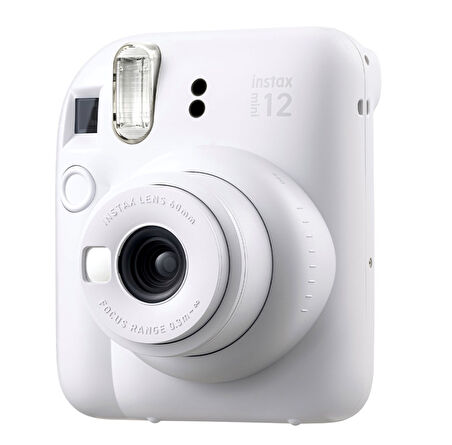 Fujifilm Instax Mini 12 Beyaz Fotoğraf Makinesi 20'li Film ve Mini Albüm Seti