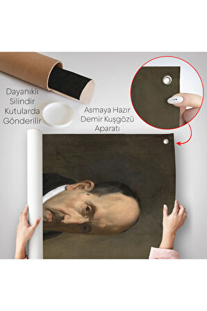 Velázquez - Şair Luis de Góngora Duvar Örtüsü-7357