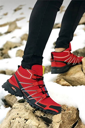 Unisex Su İtici Trekking Bot KIRMIZI