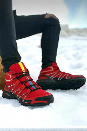 Unisex Su İtici Trekking Bot KIRMIZI