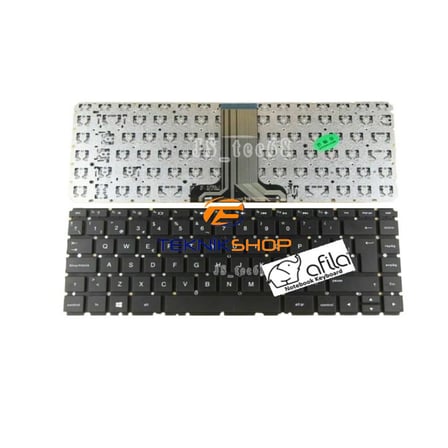 Hp 14-ab000, 14-aL 14-ab Notebook Klavyesi, Laptop Tuş Takımı (Siyah TR) V1 Büyük Enter