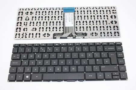 Hp 14-ab000, 14-aL 14-ab Notebook Klavyesi, Laptop Tuş Takımı (Siyah TR) V1 Büyük Enter
