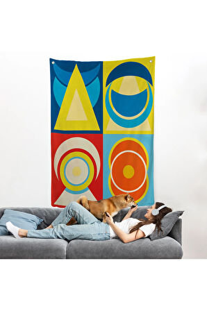 Auguste Herbin - Lune I Duvar Örtüsü-7358