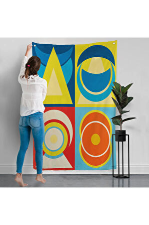 Auguste Herbin - Lune I Duvar Örtüsü-7358