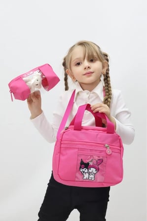 KUROMİ TERMAL BESLENME ÇANTALI ÜÇLÜ İLKOKUL SETİ