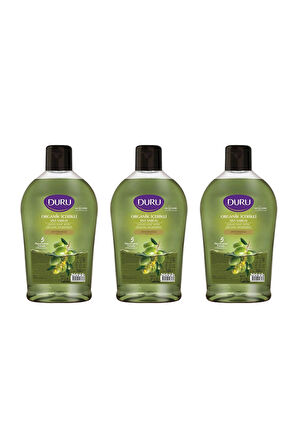 Duru Sıvı Sabun Organik İçerikli Zeytinyağlı 1500 ml x 3 adet