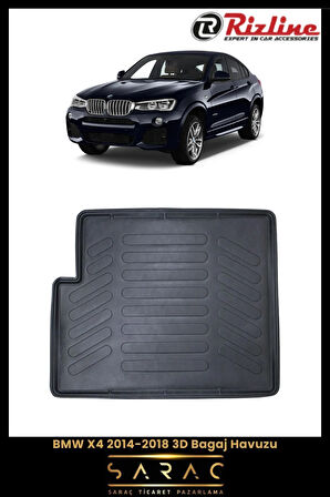 Rizline BMW X4 2018 Model 3D Bagaj Havuzu
