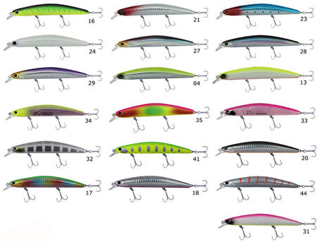 Kendo Seabass Mınnow 12.5cm 21g Floatıng Suni Yem 31