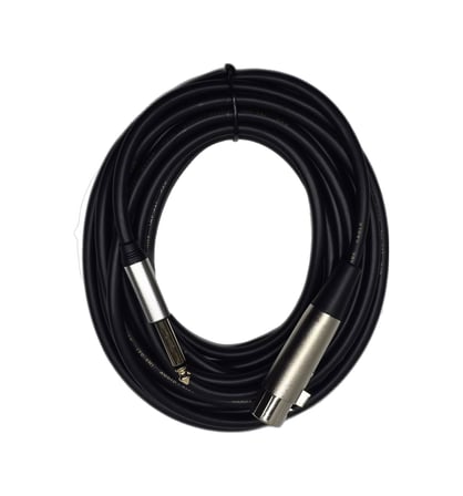 5 Metre 6.35 Mm To Xlr Dişi Ses Kablosu - Çivi Jak To Xlr Konnektör Mikser Ve Amfi Kablosu