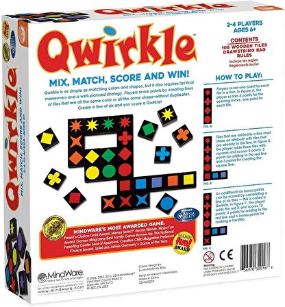 Mindware Qwirkle Zeka Oyunu