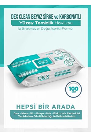 Clean Yüzey Temizlik Havlusu 100'lü 6'lı Paket