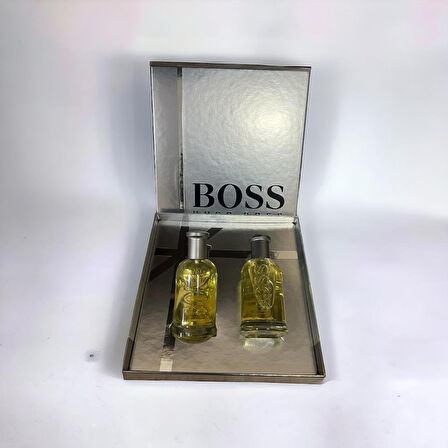 HUGO BOSS  EDT 100 ml+100 ml Erkek Parfümü ikili set