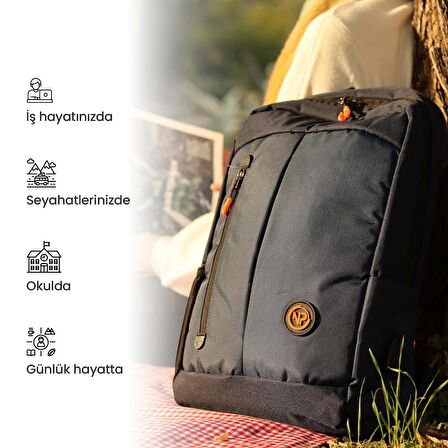 NPO Citylife Smart 16" Notebook Sırt Çantası-Lacivert