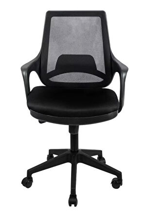 City Çalışma Sandalyesi, Büro Ofis Sandalyesi, Ofis Koltuğu, Çalışma Koltuğu - Siyah