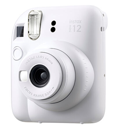 Fujifilm Instax Mini 12 Beyaz Fotoğraf Makinesi ve 20'li Mini Film Seti