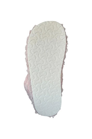 Kadın Panduf Kaydırmaz Taban Ev Botu Kalın Hafif Taban PUDRA