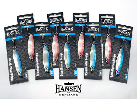 Hansen Pilgrim 7.8cm 22g Kaşık Silver/Blue
