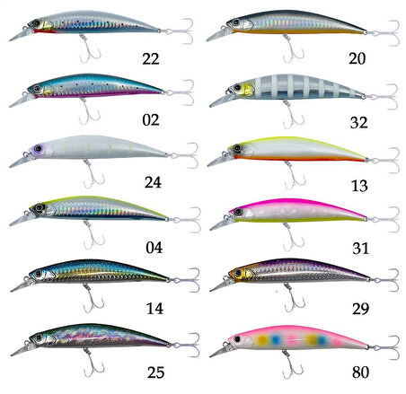 Kendo BT Minnow 110 S 21.4 gr Sahte Balık 80