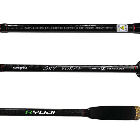 RYUJI SKY FORCE FUJI 2.48MT, 4-35GR, 2P SPIN KAMIŞ