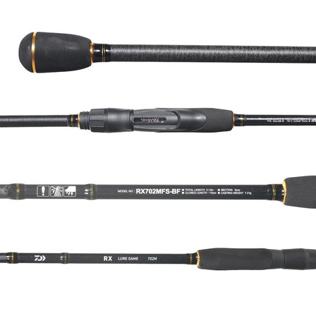 Daiwa Spin Kamış Seti 2.70m 14-56 gr 2 Parça Siyah