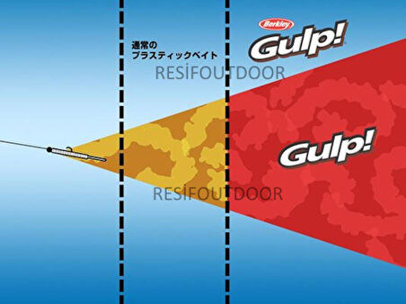 Berkley Gulp Sand Sardine Glow Krill 1.8inc 4.57cm 16p