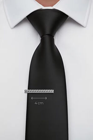 Slim Burgulu Kravat İğnesi