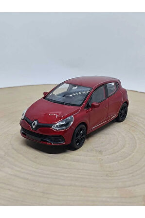 Renault Clio 4 Çek Bırak Metal Araba Beyaz Veya Kırmızı (RENK BELİRTİNİZ)