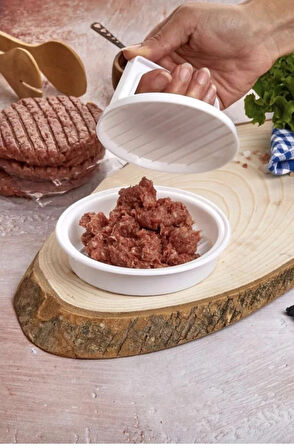 Plastik hamburger&köfte şekillendirici