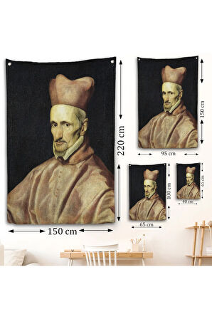 Gaspar de Borja ve Velasco Kardinal Hazretleri İspanya Toledo Başpiskoposu Duvar Örtüsü-7379