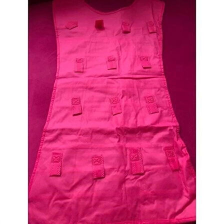 İpek Yıldızı® Elbise Şeklinde Takı Organizeri - Pembe