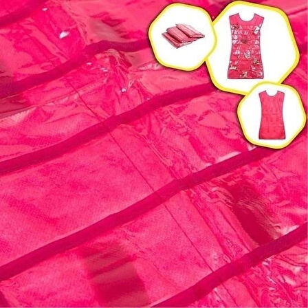 İpek Yıldızı® Elbise Şeklinde Takı Organizeri - Pembe