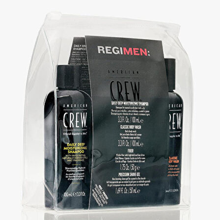 American Crew Regimen Travel Kit Seyahat Erkek Bakım Seti