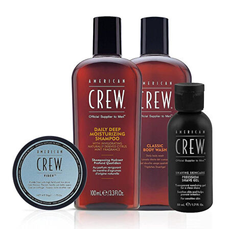 American Crew Regimen Travel Kit Seyahat Erkek Bakım Seti