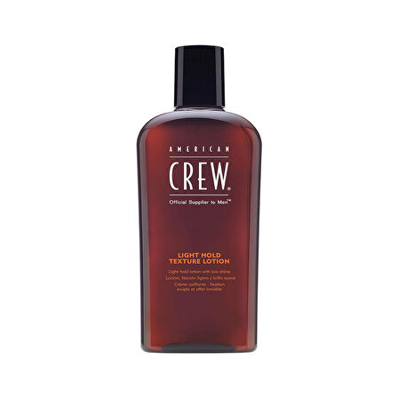 American Crew Light Hold Texture Lotion İnce Telli Saçlar İçin Kalınlaştırıcı Hafif Tutucu Şekillendirici Losyon 250ML