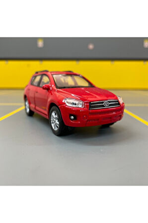 Toyota Rav4 1/36 Ölçek Diecast Metal Model Araba Çek Bırak Araba Oyuncak Araba