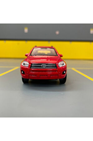 Toyota Rav4 1/36 Ölçek Diecast Metal Model Araba Çek Bırak Araba Oyuncak Araba