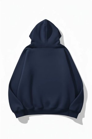 Unisex Yumuşak Dokulu Baba Oluyorsun Baskılı Tasarım Oversize 3 İplik Hoodie Sweatshirt