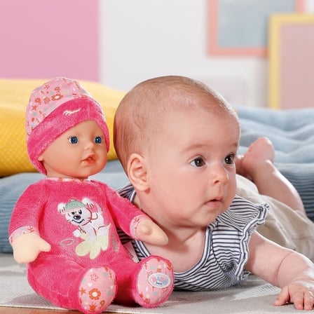 BABY born Zapf Creation Uykucu Oyuncak Bebek, Pembe, 30 cm