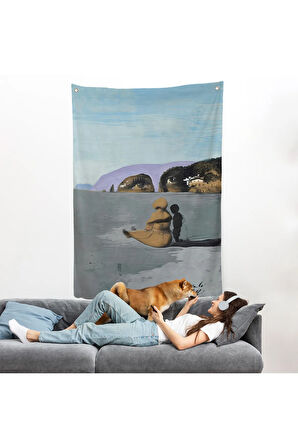 Salvador Dali - Adolescence Duvar Örtüsü-7391