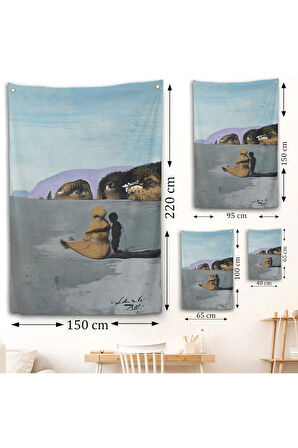 Salvador Dali - Adolescence Duvar Örtüsü-7391