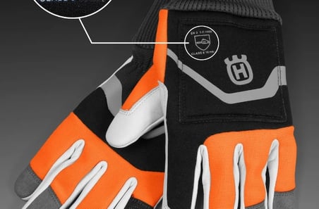 HUSQVARNA no : 10 motorlu testere kullanımı için eldiven 599 65 16-10