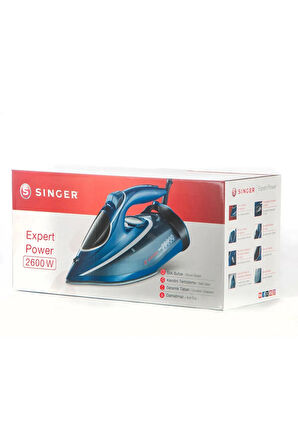 SİNGER Expert Power 2600 W Buharlı Ütü