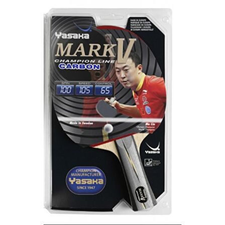 Yasaka Mark V Carbon ITTF Onaylı Masa Tenisi Raketi