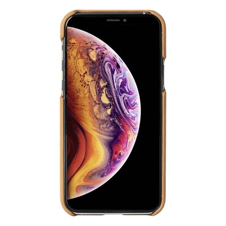 Krusell Hakiki Deri iPhone 11 Pro Vintage Kılıf - Bej
