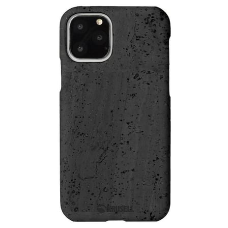 krusell birka iphone 11 pro mantar kılıf - siyah