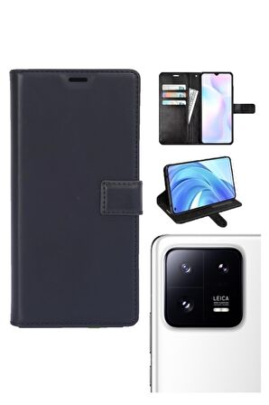 Xiaomi 13 Kamera Korumalı Cüzdanlı ve Kapaklı Kılıf