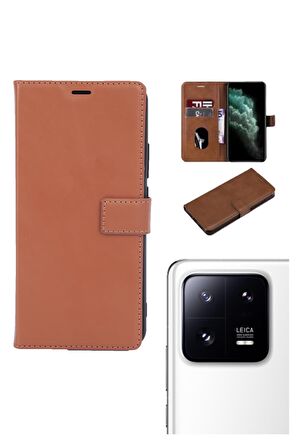 Xiaomi 13 Kamera Korumalı Cüzdanlı ve Kapaklı Kılıf
